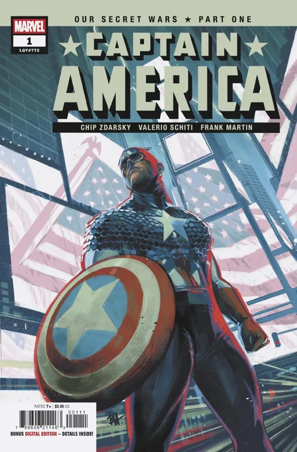 Cover of Captain America #1