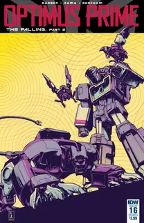 Cover of Optimus Prime #16