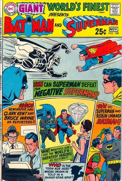 Cover of World's Finest Comics #188
