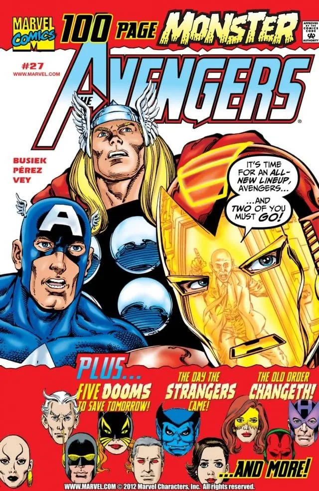 Cover of Avengers #27