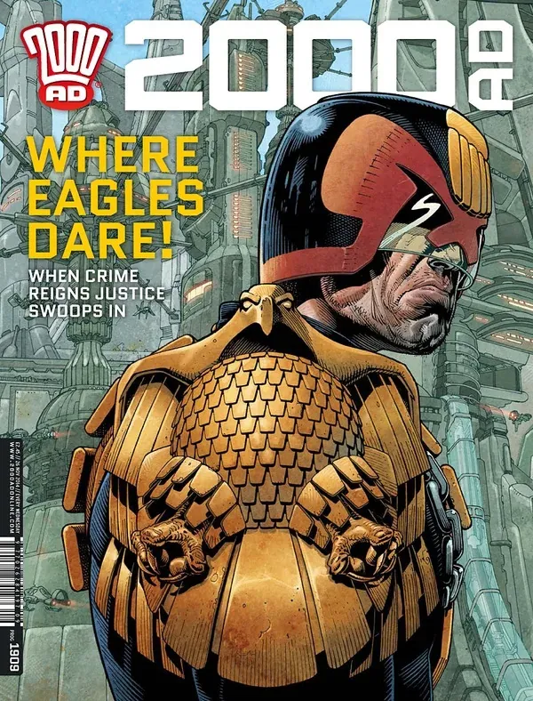 Cover of 2000 AD #1909