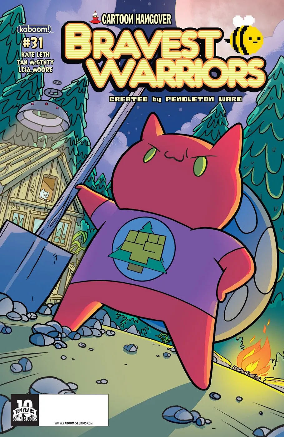 Cover of Bravest Warriors #31