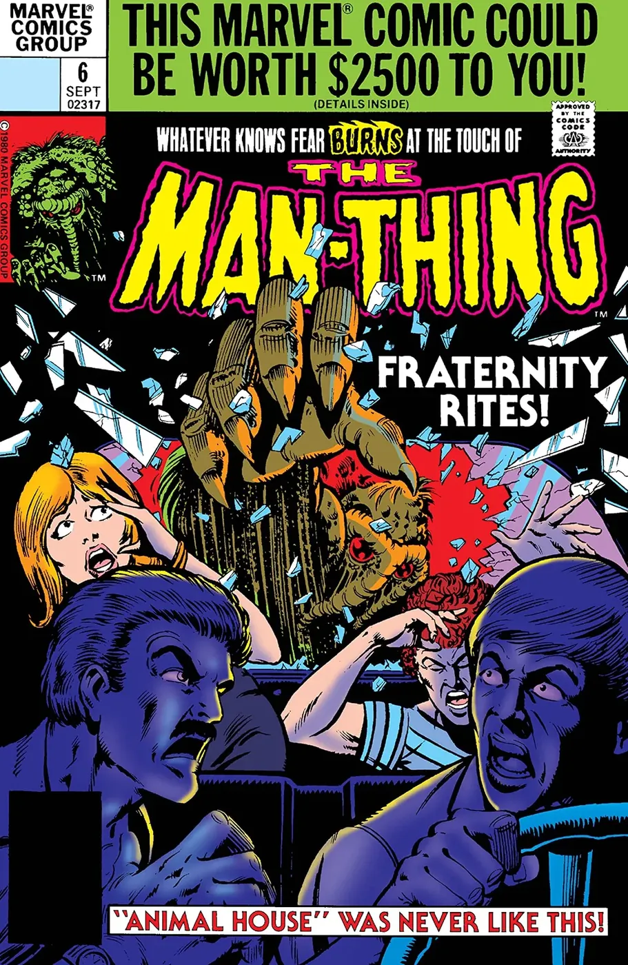 Cover of Man-Thing #6