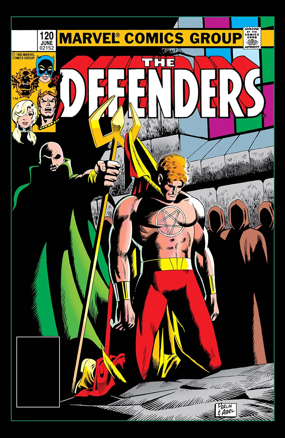Cover of The Defenders #120