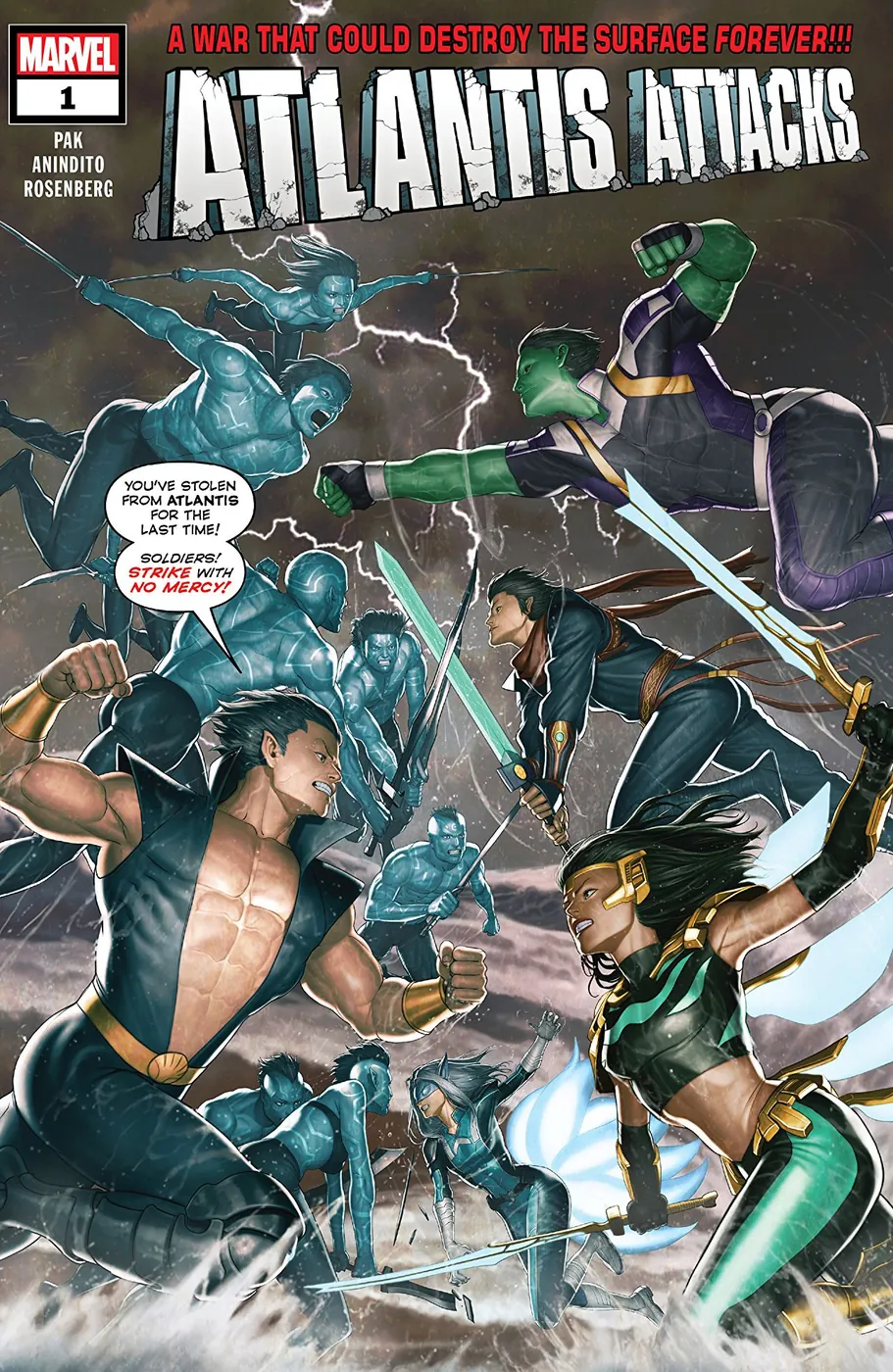 Cover of Atlantis Attacks #1
