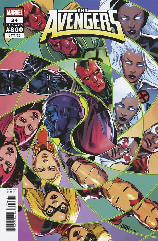 Cover of Avengers #34 (800)