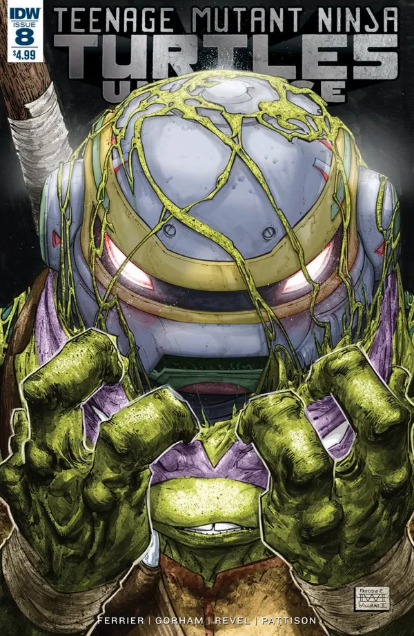 Cover of Teenage Mutant Ninja Turtles Universe #8
