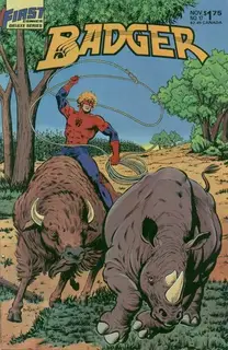 Cover of The Badger #17