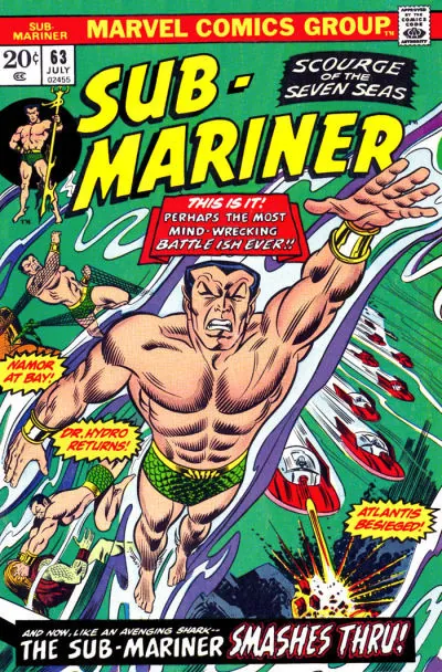 Cover of Sub-Mariner #63
