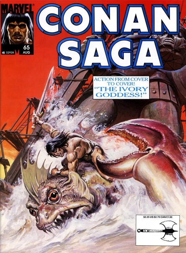 Cover of Conan Saga #65