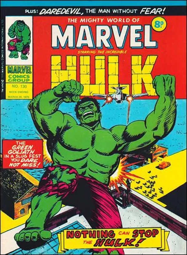 Cover of The Mighty World of Marvel #130