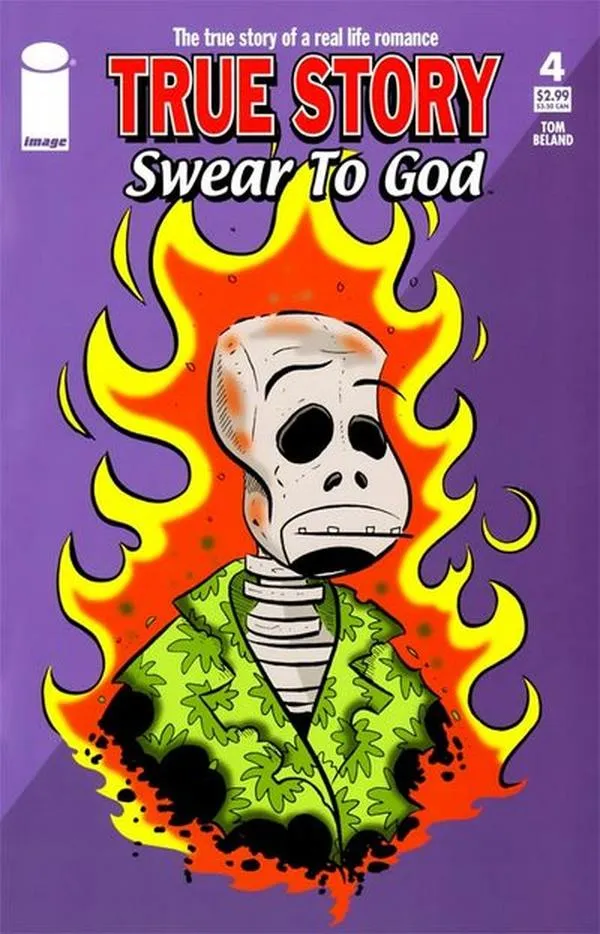 Cover of True Story Swear to God #4