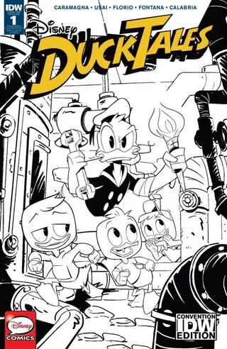 Cover of DuckTales #1