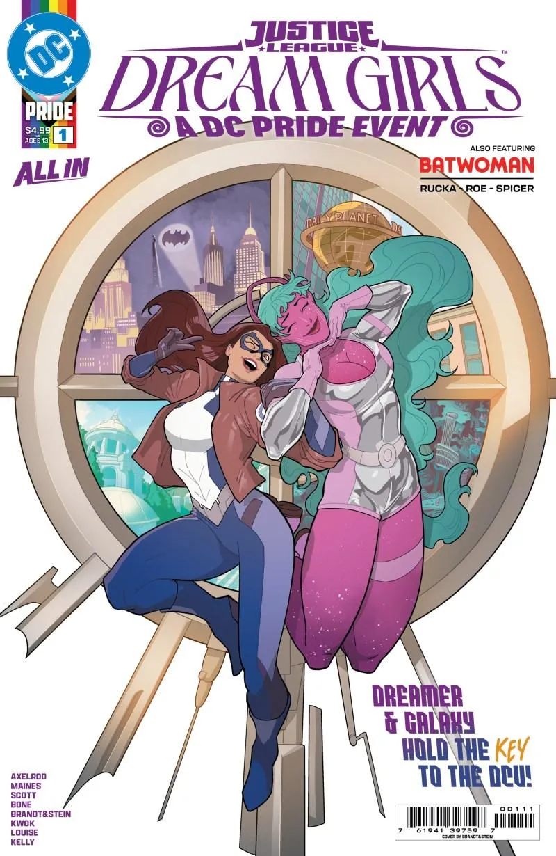 Cover of Justice League: Dream Girls - A DC Pride Event #1