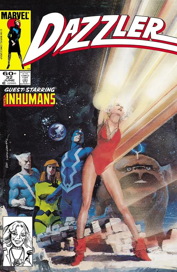 Cover of Dazzler #32