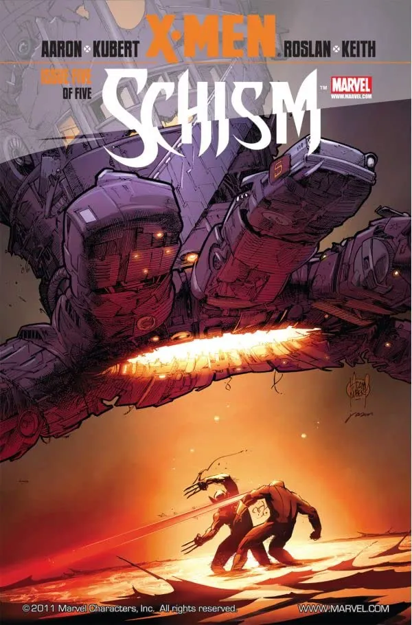 Cover of X-Men: Schism #5