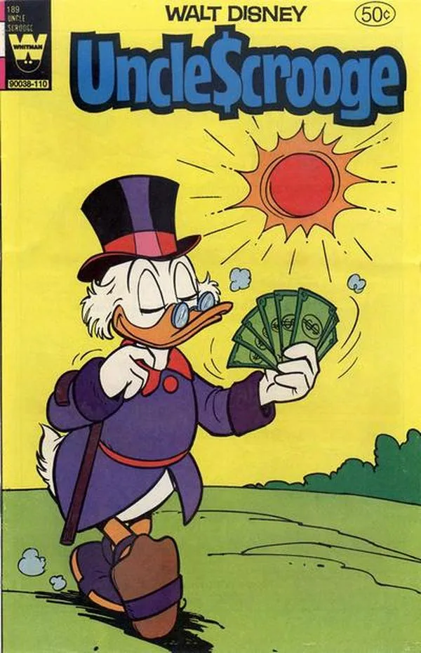 Cover of Walt Disney Uncle Scrooge #189