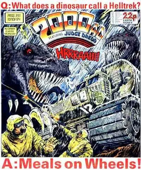 Cover of 2000 AD #391