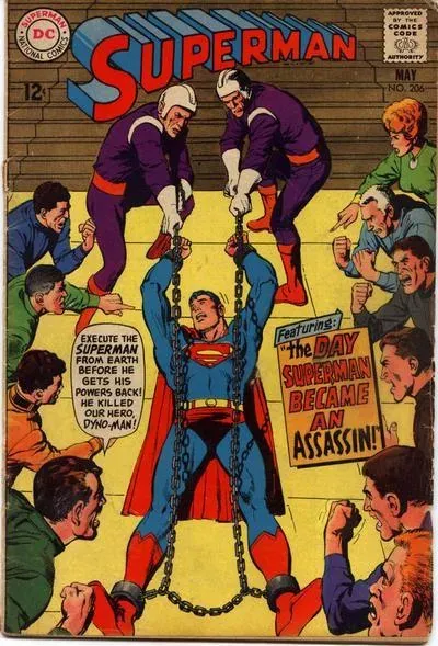Cover of Superman #206