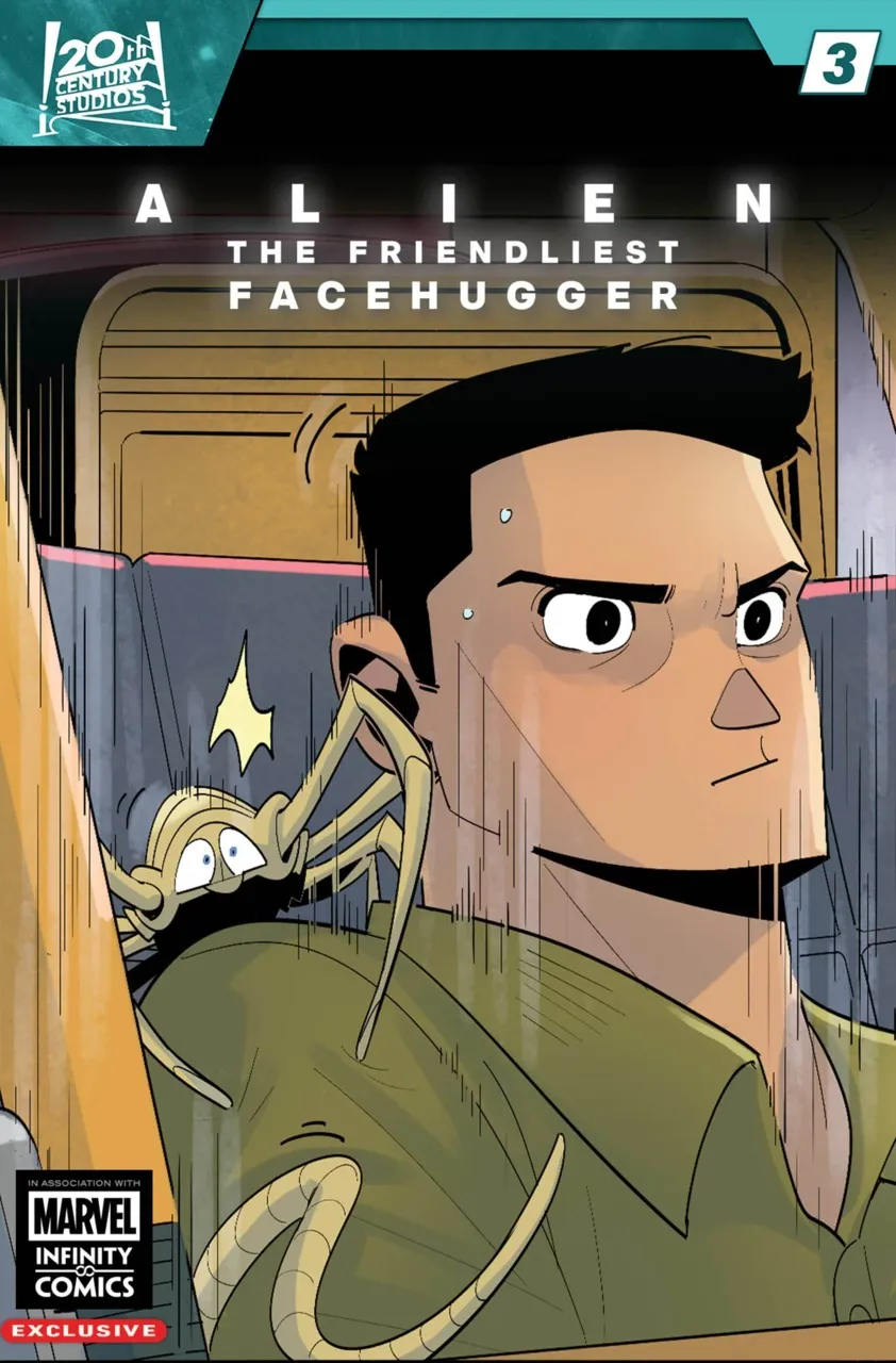 Cover of Alien: The Friendliest Facehugger Infinity Comic #3