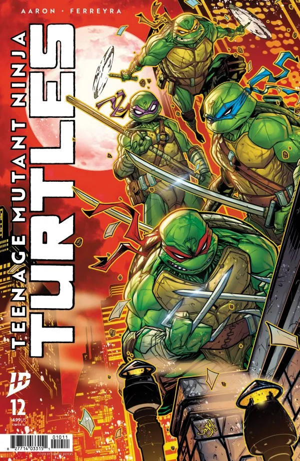 Cover of Teenage Mutant Ninja Turtles #12