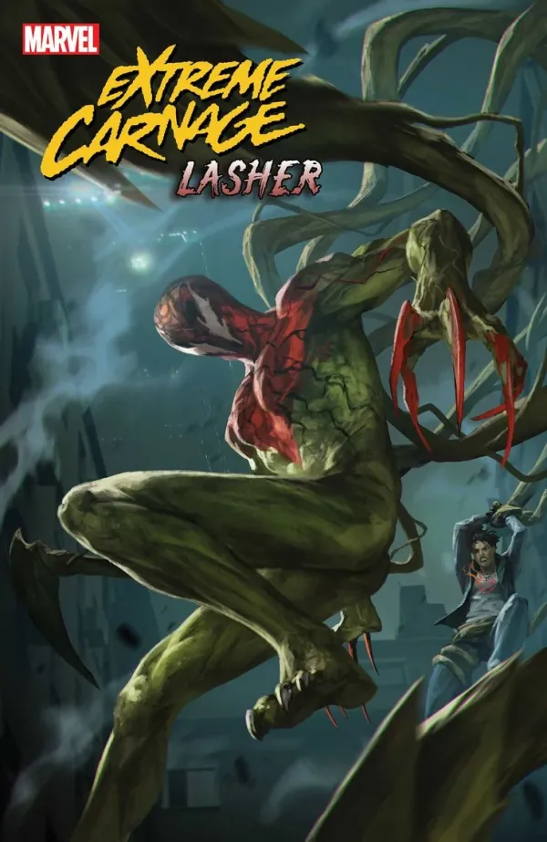 Cover of Extreme Carnage: Lasher #1