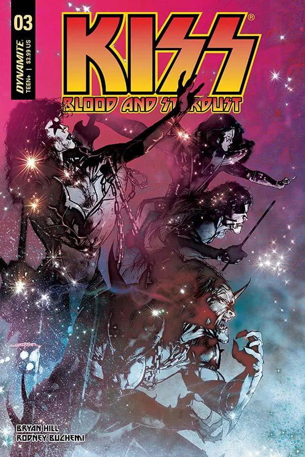 Cover of KISS: Blood and Stardust #3