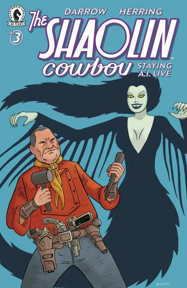 Cover of The Shaolin Cowboy: Staying A.I. Live #3