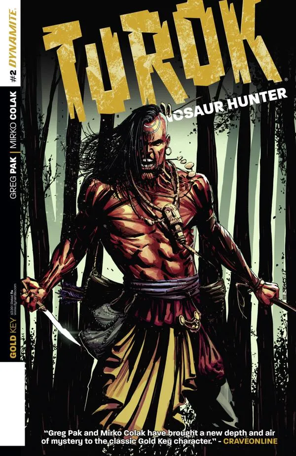 Cover of Turok: Dinosaur Hunter #2
