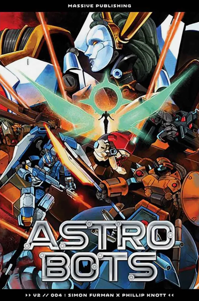 Cover of Astrobots #4