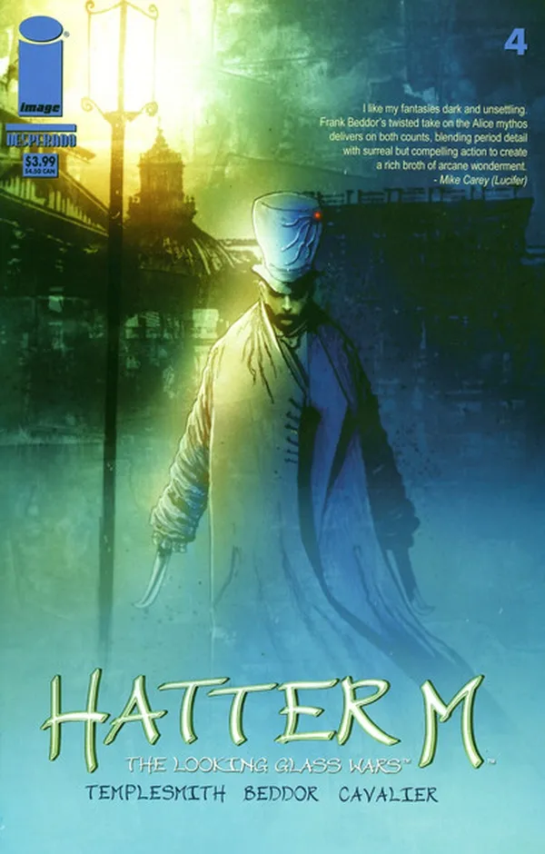 Cover of The Looking Glass Wars: Hatter M #4