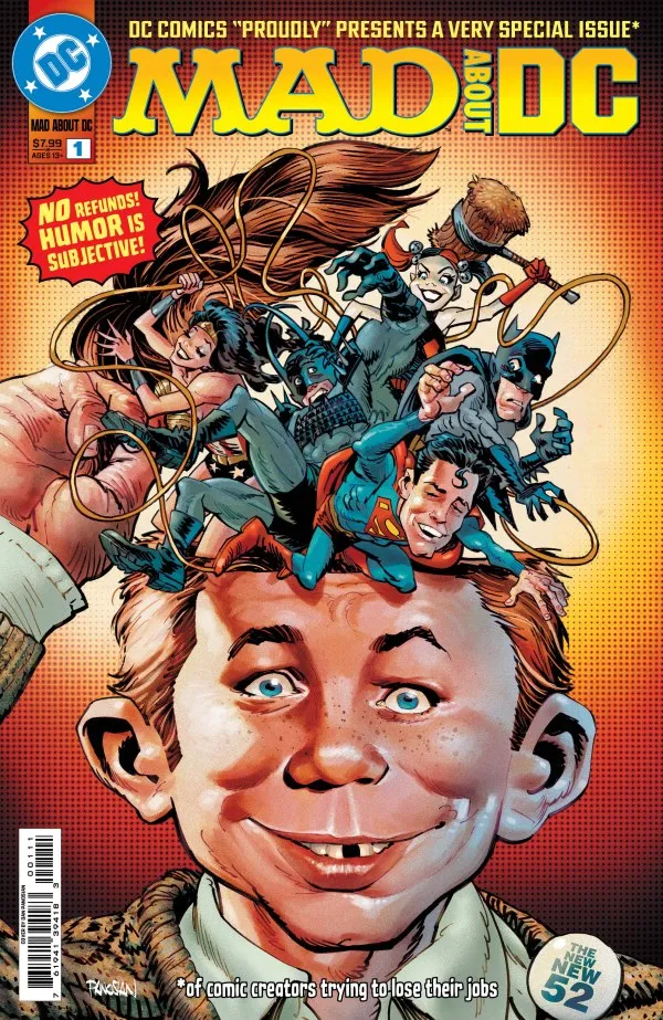 Cover of Mad About DC #1