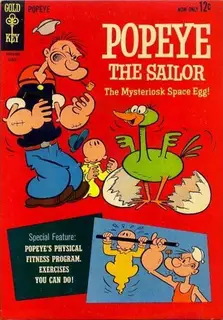 Cover of Popeye the Sailor #69