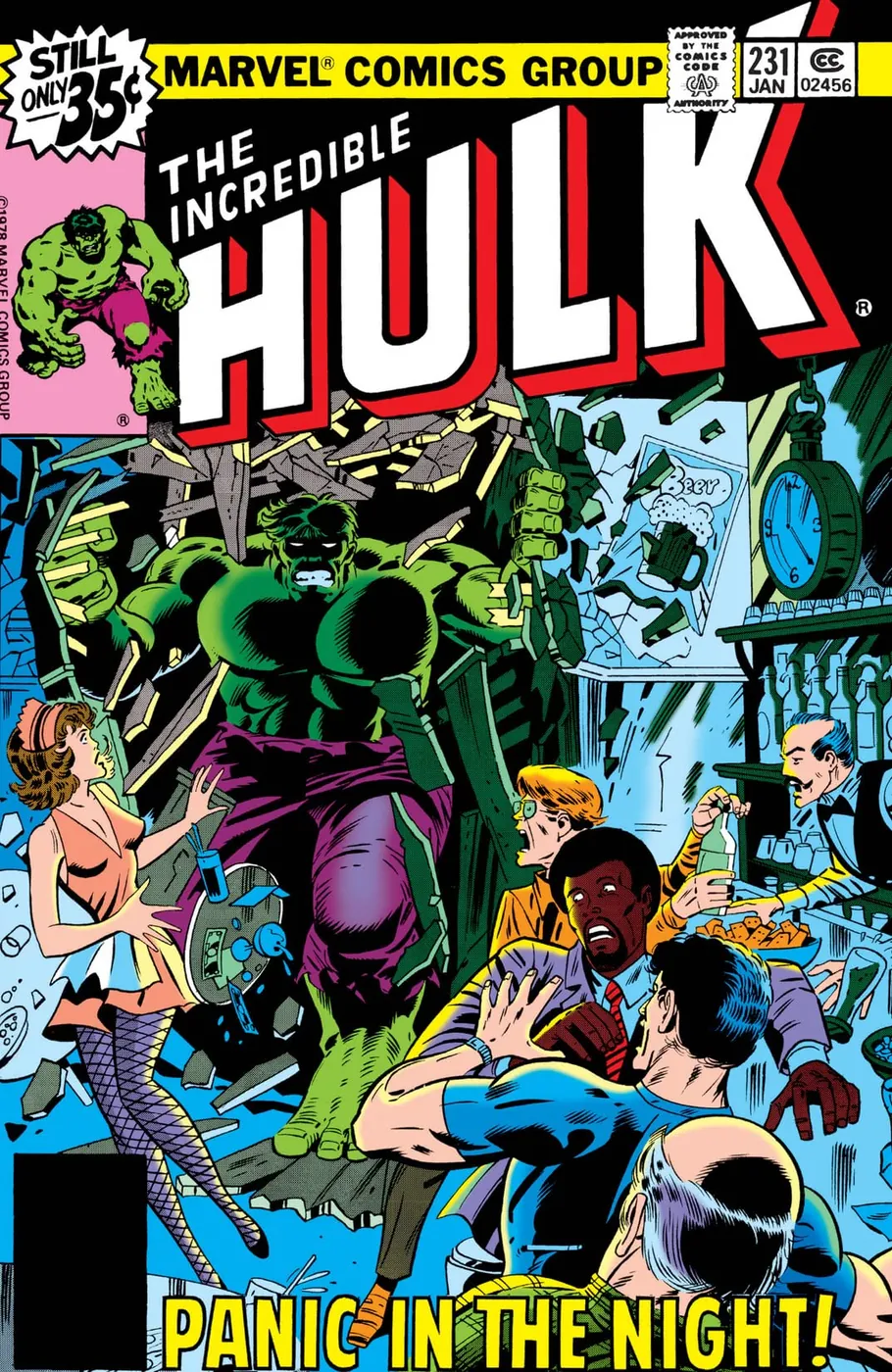 Cover of The Incredible Hulk #231