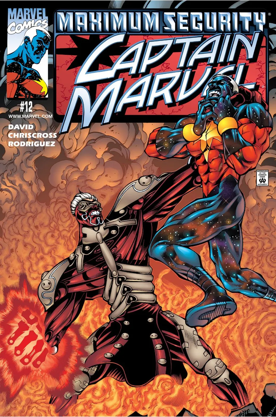 Cover of Captain Marvel #12