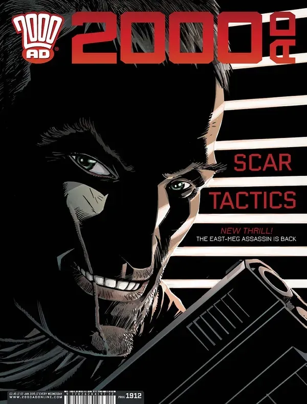 Cover of 2000 AD #1912