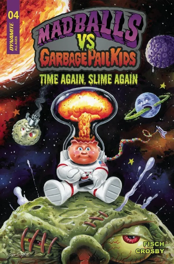 Cover of Madballs vs Garbage Pail Kids: Time Again, Slime Again #4