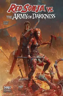 Cover of Red Sonja vs. The Army of Darkness #3