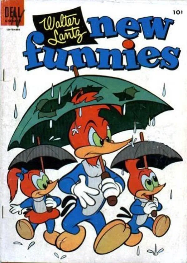 Cover of Walter Lantz New Funnies #211