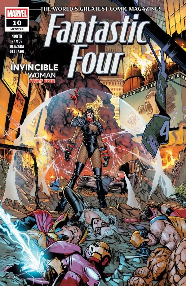 Cover of Fantastic Four #10 (736)