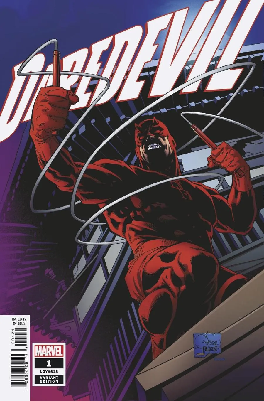 Cover of Daredevil #1 (613)