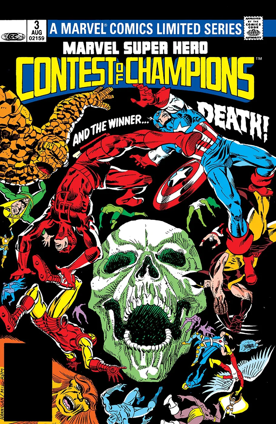 Cover of Marvel Super Hero Contest of Champions #3