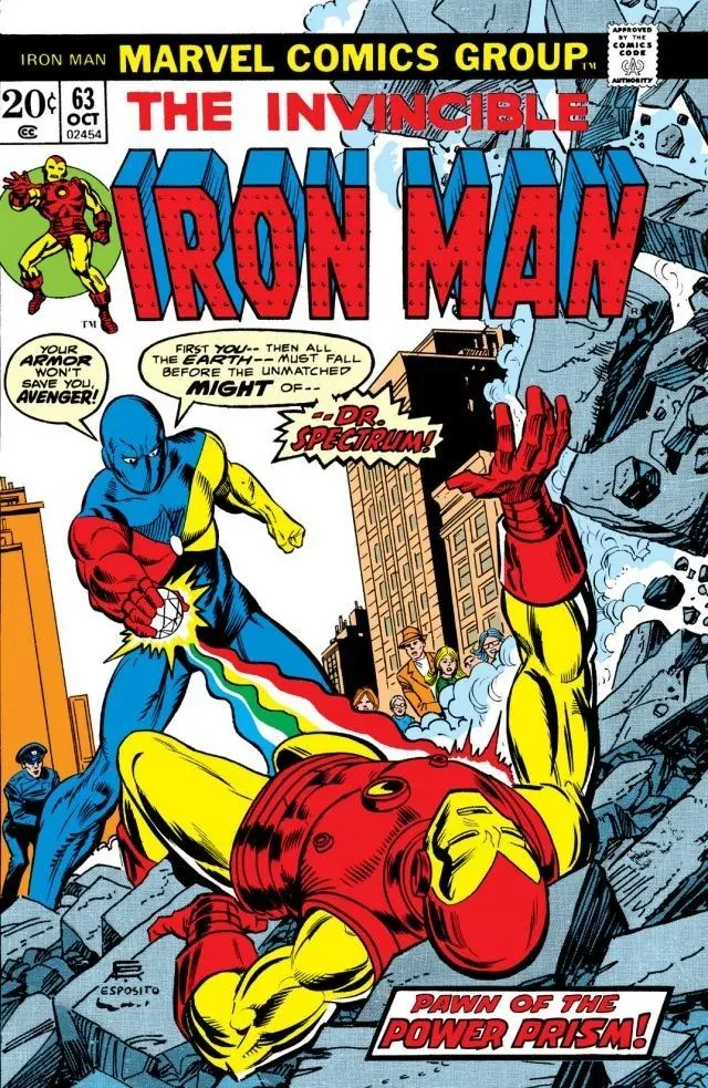 Cover of Iron Man #63
