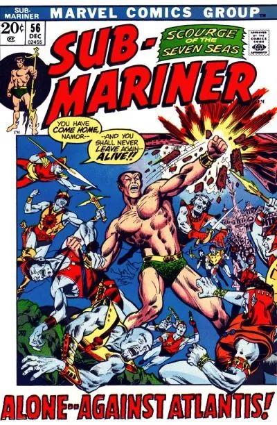 Cover of Sub-Mariner #56