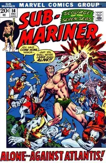 Cover of Sub-Mariner #56