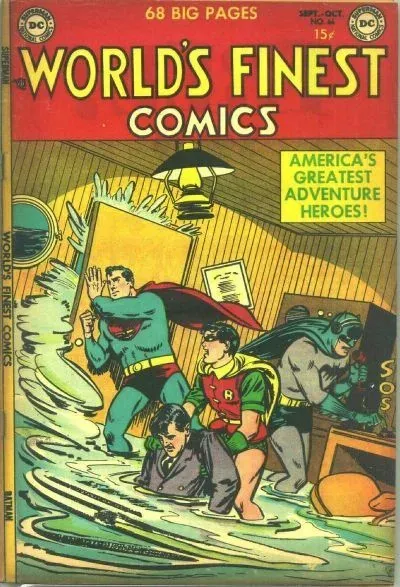 Cover of World's Finest Comics #66