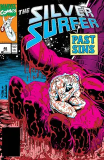 Cover of Silver Surfer #48