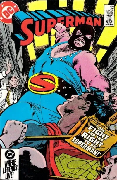 Cover of Superman #406