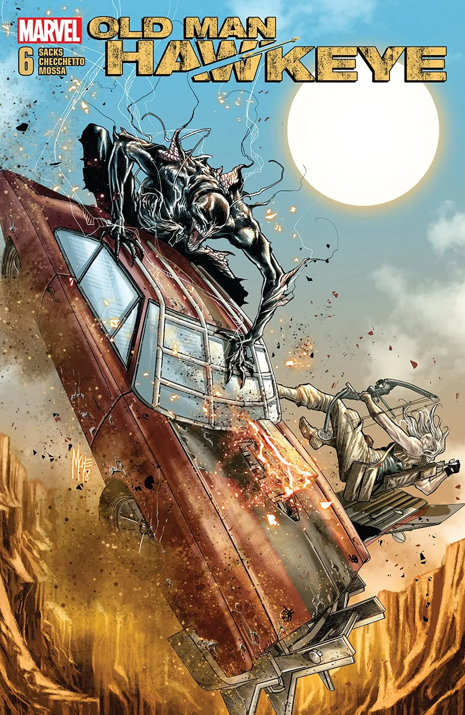 Cover of Old Man Hawkeye #6