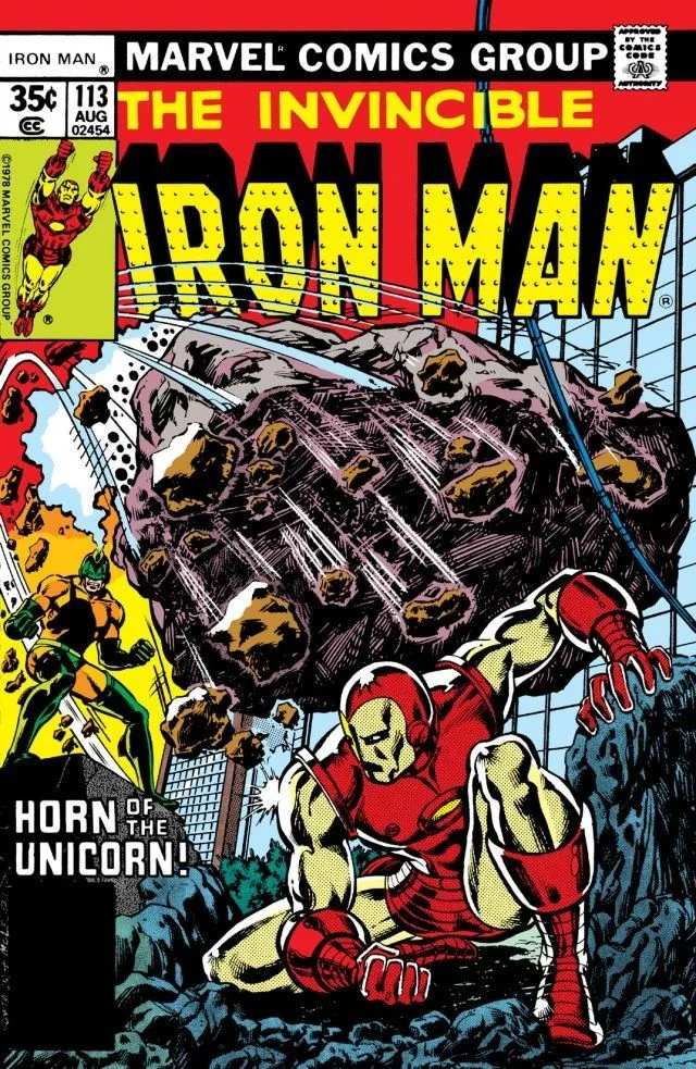 Cover of Iron Man #113